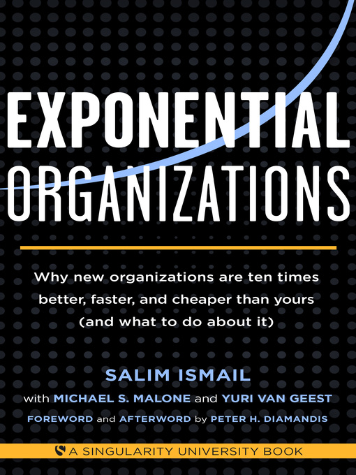 Cover of Exponential Organizations